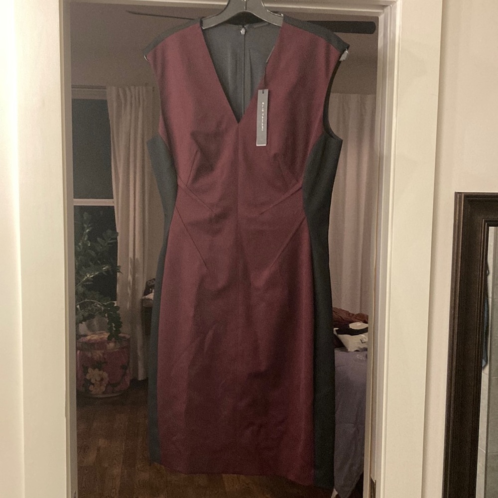 NWT Elie Tahari colorblock dress